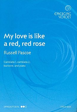 Russell Pascoe Notenblätter My Love is like a red red Rose