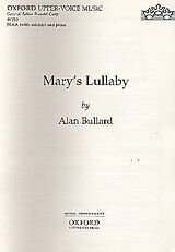 Alan Bullard Notenblätter Marys Lullaby for female