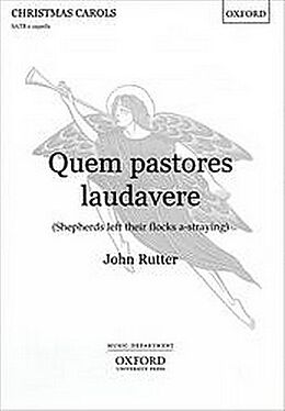 John Rutter Notenblätter Quem pastores laudavere