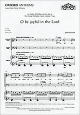 John Rutter Notenblätter O be joyful in the Lord for mixed