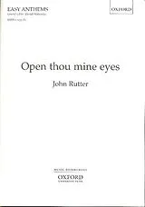 John Rutter Notenblätter Open Thou mine Eyes