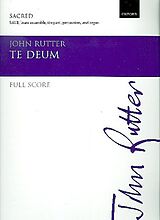 John Rutter Notenblätter Te Deum