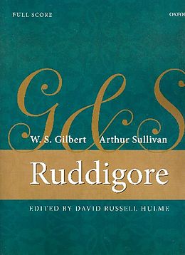 Arthur Seymour Sullivan Notenblätter Ruddigore or The Witchs Curse
