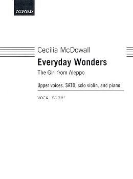 Cecilia McDowall Notenblätter Everyday wonders - The Girl from Aleppo