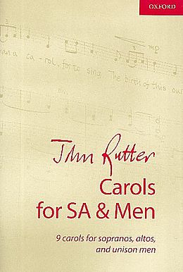 John Rutter Notenblätter Carols for SA and Men