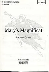 Andrew Carter Notenblätter Marys Magnificat