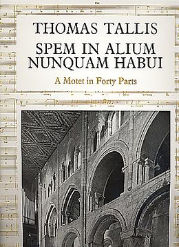 Thomas Tallis Notenblätter Spem in alium Motet