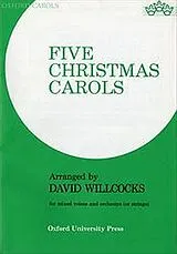  Notenblätter Five Christmas Carols