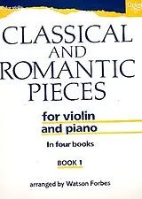  Notenblätter A first Book of classical and romantic Pieces
