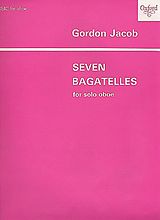 Gordon Percival Septimus Jacob Notenblätter 7 Bagatelles