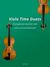 Kathy Blackwell Notenblätter Viola Time Duets