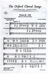 Zoltan Kodaly Notenblätter Psalm 150