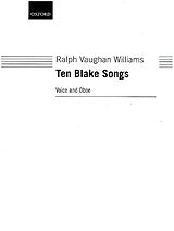 Ralph Vaughan Williams Notenblätter 10 Blake Songs