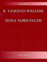 Ralph Vaughan Williams Notenblätter Dona nobis pacem Cantata
