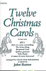 John Rutter Notenblätter 12 Christmas Carols vol.1 (nrs.1-6)