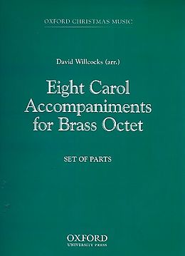 David Willcocks Notenblätter 8 Carol Accompaniments for 4 trumpets