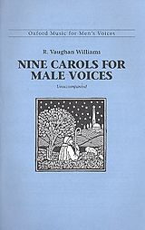  Notenblätter 9 Carols for male chorus a cappella