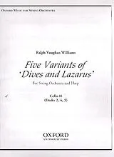 Ralph Vaughan Williams Notenblätter 5 Variants of Dives and Lazarus