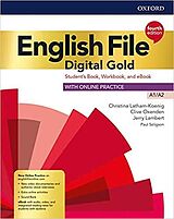 Kartonierter Einband English File Digital Gold Elementary Student's Book / Workbook with Key Pack (Nur für den Kanton Tessin) von Christina Latham-Koenig, Clive Oxenden, Paul Seligson