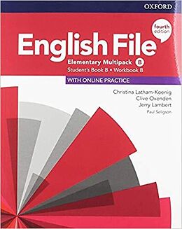  English File: Elementary: Student's Book/Workbook Multi-Pack B de Christina Latham-Koenig, Clive Oxenden, Jerry Lambert