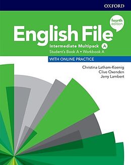 Broschiert English File Intermediate Multipack A: Student's Book and Workbook von Christina Latham-Koenig, Clive Oxenden, Kate Chomacki