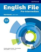 Kartonierter Einband English File fifth edition: Pre-Intermediate: Workbook with key von 