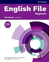 Kartonierter Einband English File fifth edition: Beginner: Workbook with key von