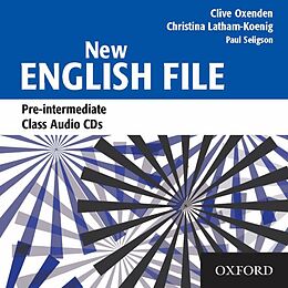 Compact Disc New English File : Pre-intermediate Level: Class Audio CDs von Clive Oxenden