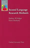 E-Book (epub) Second Language Research Methods - Oxford Applied Linguistics: von H. W. Seliger