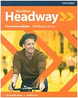 Kartonierter Einband Headway: Pre-intermediate: Workbook with Key von Liz Soars, John Soars, Jo McCaul