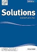 Broché Solutions Advanced Teacher Book with Online material de 