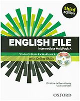 Couverture cartonnée English File Intermediate Multipack A: Student's Book and Workbook de Clive Oxenden, Christina Latham-Koenig