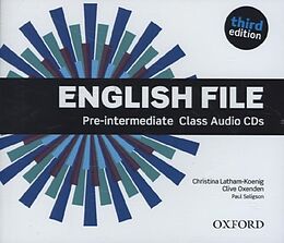 Compact Disc English File Pre-intermediate Class Audio CDs von Clive Oxenden, Christina Latham-Koenig, Paul Seligson