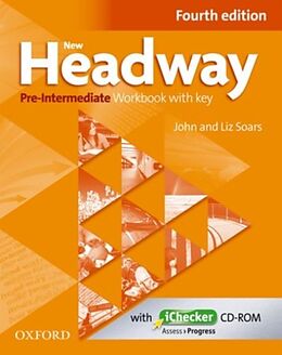 Couverture cartonnée New Headway Pre-intermediate Workbook with Key and iChecker de Liz; Soars, John Soars