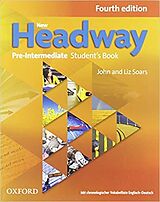 Broché New Headway Pre-intermediate Student Book with German Wordlist and de John Soars, Liz Soars