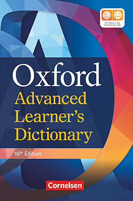 Fester Einband Oxford Advanced Learner's Dictionary B2-C2 (10th Edition) mit Online-Zugangscode von 