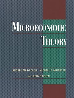 Couverture cartonnée Microeconomic Theory de Andreu Mas-Colell, Michael D. Whinston, Jerry R. Green