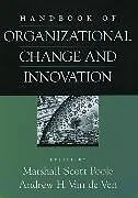Livre Relié Handbook of Organizational Change and Innovation von Marshall Scott (Department of Speech Commun Poole