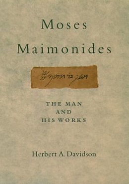 Livre Relié Moses Maimonides de Herbert A. Davidson