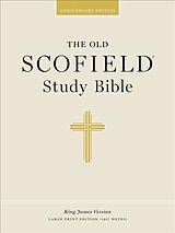 Couverture en cuir Old Scofield Study Bible-KJV-Large Print de Not Available (NA)