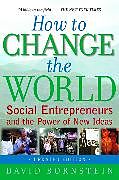 Kartonierter Einband How to Change the World von David Bornstein