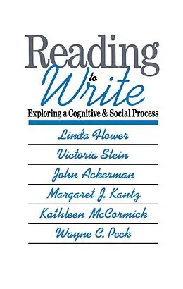 E-Book (pdf) Reading-to-Write von Linda Flower, Victoria Stein, John Ackerman