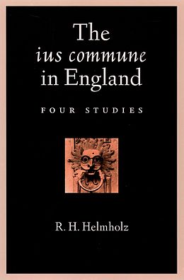 E-Book (pdf) The ius commune in England von R. H. Helmholz