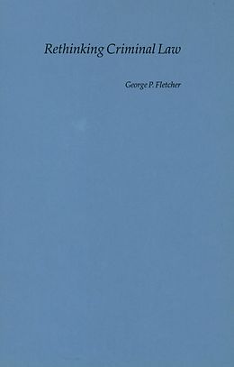 E-Book (pdf) Rethinking Criminal Law von George P. Fletcher