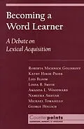 PDF Becoming a Word Learner von Roberta Michnick Golinkoff, Kathryn Hirsh-Pasek, Lois Bloom