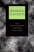 E-Book (pdf) Speaking of Events von James Higginbotham, Fabio Pianesi, Achille C. Varzi