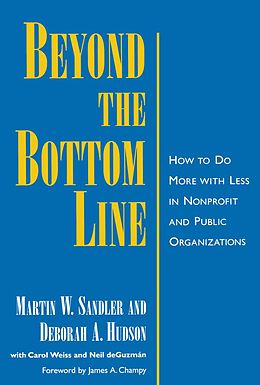 E-Book (pdf) Beyond the Bottom Line von Martin W. Sandler, Deborah A. Hudson