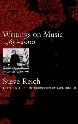 eBook (pdf) Writings on Music, 1965-2000 de Steve Reich