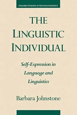 E-Book (pdf) The Linguistic Individual von Barbara Johnstone