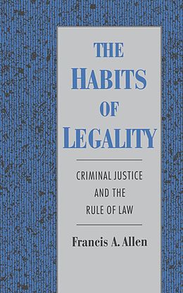 E-Book (pdf) The Habits of Legality von Francis A. Allen